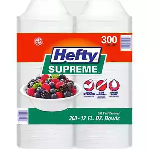 Hefty Supreme Foam Schalen Schwergewicht, 12 Oz. (300 Kt.) - Bild 1 von 1