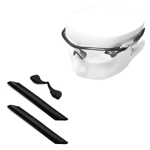 Max.Shield Black Kit Ear Socks & Nose Piece for-Oakley RadarLock Path - Picture 1 of 3
