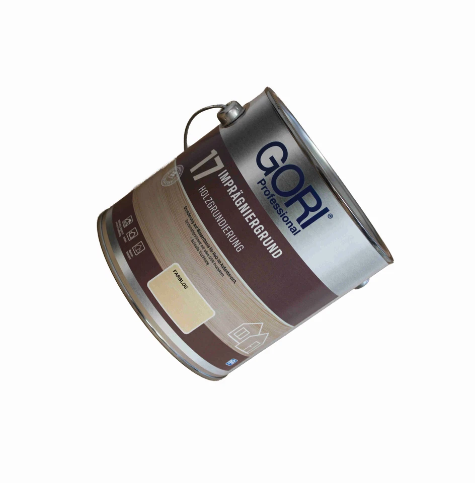 GORI 17 Imprägniergrund 2,5L Holzschutz Bläueschutz Schimmelschutz Wasserbasis - Bild 1 von 4