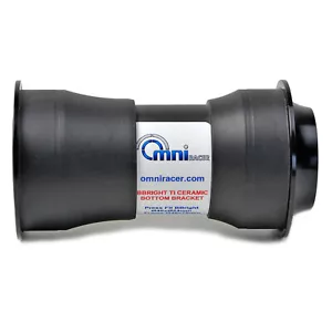 OMNI Racer Worlds Lightest PressFit BBright Ti CERAMIC Bottom Bracket: Shimano - Picture 1 of 7