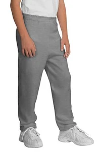 3 Pack Of Port & Company PC90YP Youth Cotton/Poly Fleece Comfortable Sweatpant - Picture 1 of 8