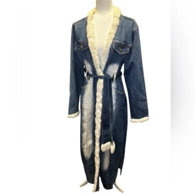 Chaqueta CJ Crest Denim Forrada de Vellón Solapas Hasta el Suelo Crest XL ¡DESTACA! Foto 1 de 4