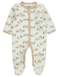 Duck Duck Goose Baby Boys' Quilted Footed Coveralls - heather gray, 0 - 3 months - Picture 1 of 6