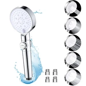 Shower Head, Water Saving, Increased Pressure, High Water Pressure, Showe_ - Picture 1 of 6