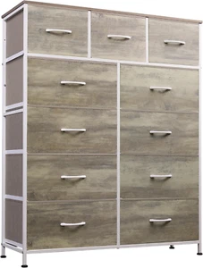 Tall Dresser for Bedroom, Fabric Dresser Storage Tower, Dresser & Chest of Drawe - Picture 1 of 12