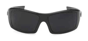 LOCS BLACK WRAP AROUND GANGSTER SUNGLASSES DARK BIKER SHADES- 8LOC9054-BK - Picture 1 of 3