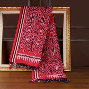 Handwoven Indonesian Wrap – MultiStyle Scarf, Skirt, Top, Outerwear | Promo - Picture 1 of 7