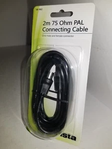 Arista PAL Stecker auf Buchse 2 m 75 Ohm Koaxial Anschlusskabel (NICHT FÜR USA) P31 - Bild 1 von 3