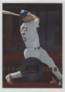 2002 Donruss Production Line /610 Albert Pujols #PL-31