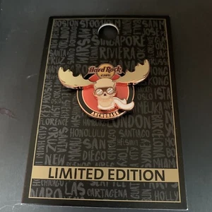 Spilla Hard Rock Cafe Anchorage Moving Aviation Moose 16 Edizione Limitata - Foto 1 di 3