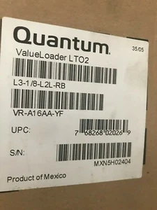 Chargeur automatique chargeur de valeur VR-A16AA-YF Quantum LTO2 neuf boîte ouverte avec TVA et Del - Photo 1/1