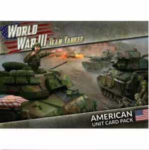 World War 3: Team Yankee American Unit Cards New - Bild 1 von 1
