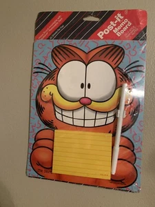 1987 Jim Davis Garfield Post-it Memo Board versiegelt neu  - Bild 1 von 6