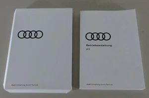 Bordmappe + Betriebsanleitung Audi A3 / S3 inkl. Quattro Typ 8Y Stand 02/2024 - Bild 1 von 2