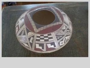 Kathleen Dewakuku bowl 5.5" vintage Hopi polychrome pottery - Picture 1 of 5