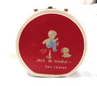 Vintage TINY TRIPPER Jack be Nimble Nursery Rhyme Luggage Suite Case doll