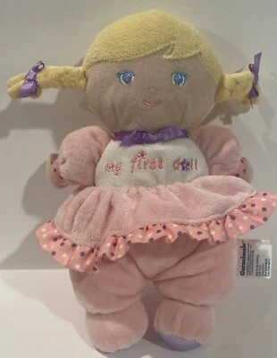 "Muñeca de sonajero Garanimals MI PRIMERA MUÑECA 8"" juguete de peluche bebé/infantil" Foto 1 de 4