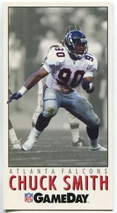 1992 GameDay #120 Chuck Smith Atlanta Falcons - Foto 1 di 2