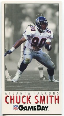1992 GameDay #120 Chuck Smith Atlanta Falcons - Image 1 of 2