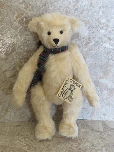 "Bufanda de colección Grumpie's Corner Mohair articulada Oso de León de Barbara Horst con etiquetas 12" - Imagen 1 de 14