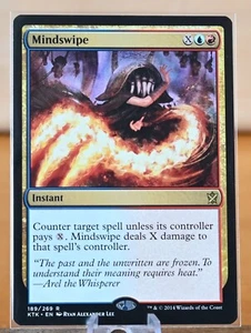 Magic: The Gathering: Mindswipe - 189/269 - sin papel de aluminio - Khans of Tarkir - casi nuevo - Imagen 1 de 2