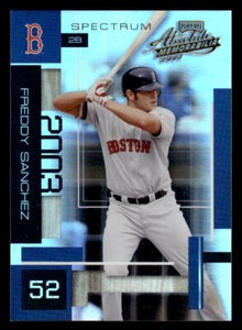 2003 Playoff Absolute Memorabilia #55 Freddy Sanchez Spectrum #D /100!