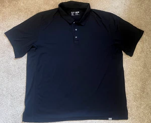 Looks Nuevo 5.11 Táctico Para Hombres 2XL Negro Polo A Presión S/S Ropa de Trabajo Camisa de Rendimiento - Imagen 1 de 3