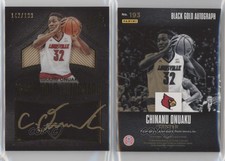 2016-17 Panini Black Gold Collegiate /199 Chinanu Onuaku #193 Rookie Auto RC
