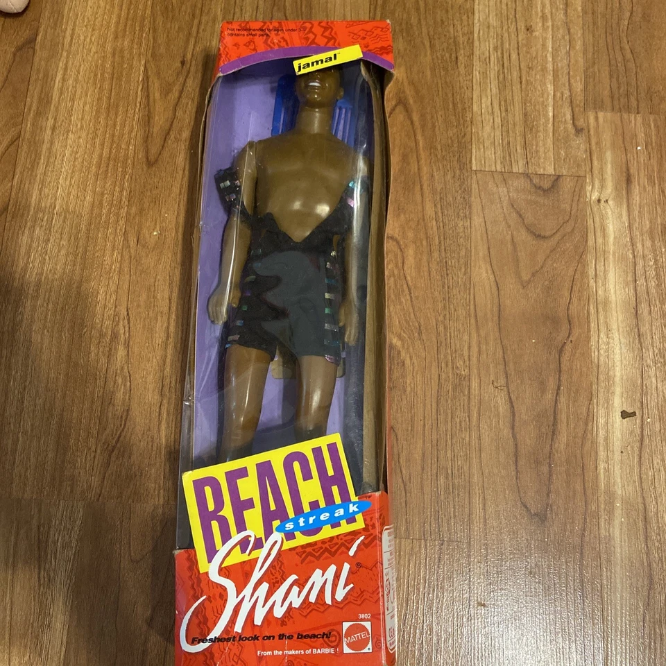 Muñeca Jamal Afroamericana Mattel Beach Streak Shani 1992 vintage #3802 Foto 1 de 2