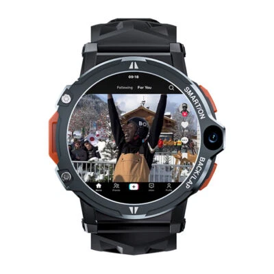 4G Smart Watch Bluetooth Watches Dual Camera 4GB+64GB Activity Tracker Bracelet - Image 1 of 4