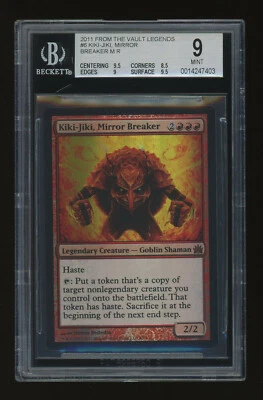 Kiki-Jiki, Mirror Breaker FOIL BGS 9 - FTV Legends - Beckett Graded MTG - Image 1 of 2