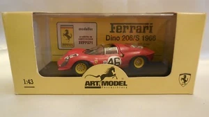 ART MODEL 1/43 ART032 FERRARI DINO 206/S SEBRING 1966 #46 BANDINI SCARFIOTTI - Foto 1 di 14