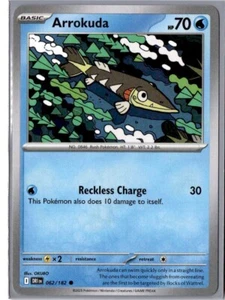 Arrokuda - 062/182 - Common - Pokemon Destined Rivals - Picture 1 of 1