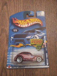 Hot Wheels 2002 Star-Spangled Series 1/4 #079 Chrysler Pronto Red Lace Rims USA - Picture 1 of 7