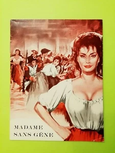 Danish Film Program "Madame Sans Gene" Sophia Loren. Robert Hossein. - Imagen 1 de 7