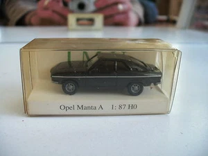 I.M.U. Opel Manta A in Black in box on 1:87 - Picture 1 of 1