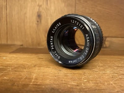 *READ : Exc+4* SMC Pentax 50mm F/1.4 Standard Lens PK K Mount From Japan - Image 1 of 4