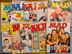 Mad Magazine Lot Of 10 2000 2002 2003 Alfred E. Neuman - Bild 1 von 6