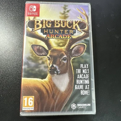 Big Buck Hunter Arcade Nintendo Switch Game UKV New Sealed  - Image 1 of 2