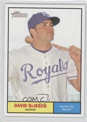 2010 Topps Heritage David DeJesus #143 - Image 1 of 2