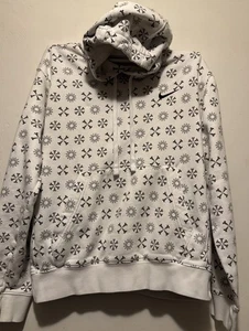 Nike Sportswear Club Fleece Monogram Hoodie Herren Gr. S FJ1635-100 weiß - Bild 1 von 9