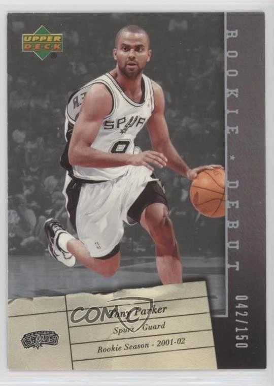 2006-07 Upper Deck Rookie Debut Silver Spectrum /150 Tony Parker #88 HOF - Image 1 of 2
