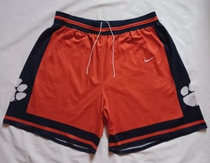 Vintage Rare Clemson Tigers Nike Basketball Shorts Size XXL - Bild 1 von 10
