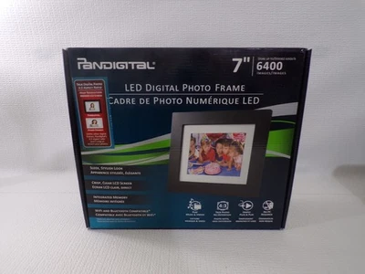 PanDigital 7" Digital Clock Calendar Photo Frame - BRAND NEW SEALED - Image 1 of 3