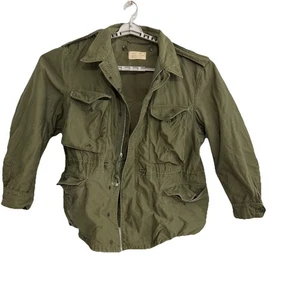 ''LARGE''USGI MILITARY JACKET Good CONDITION LG Preowned Olive Green - Bild 1 von 14