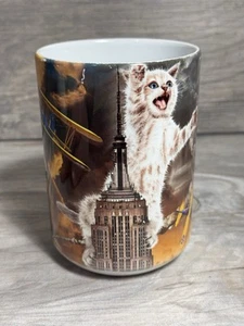 Tazza da caffè King Kitten "The Mountain" 15 oz. Raro. - Foto 1 di 10