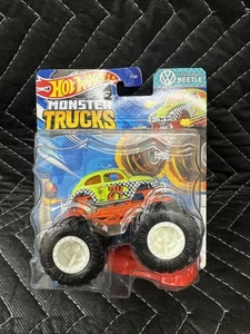 Hot Wheels Monster Trucks 2024 Volkswagen Beetle Green - Picture 1 of 5
