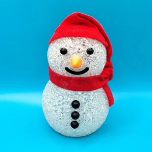 1993 Avon Little Chilly Light-Up Snow Kid  Christmas Snowman  Brand New Sealed - Picture 1 of 3