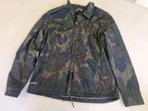 Superdry Surplus Jacket Mens Green Camo Camouflage Military Size 2XL XXL - Picture 1 of 11