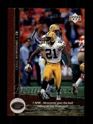 1996 Upper Deck #279 Craig Newsome Packers Arizona St 8 - NM/MT - Image 1 of 1